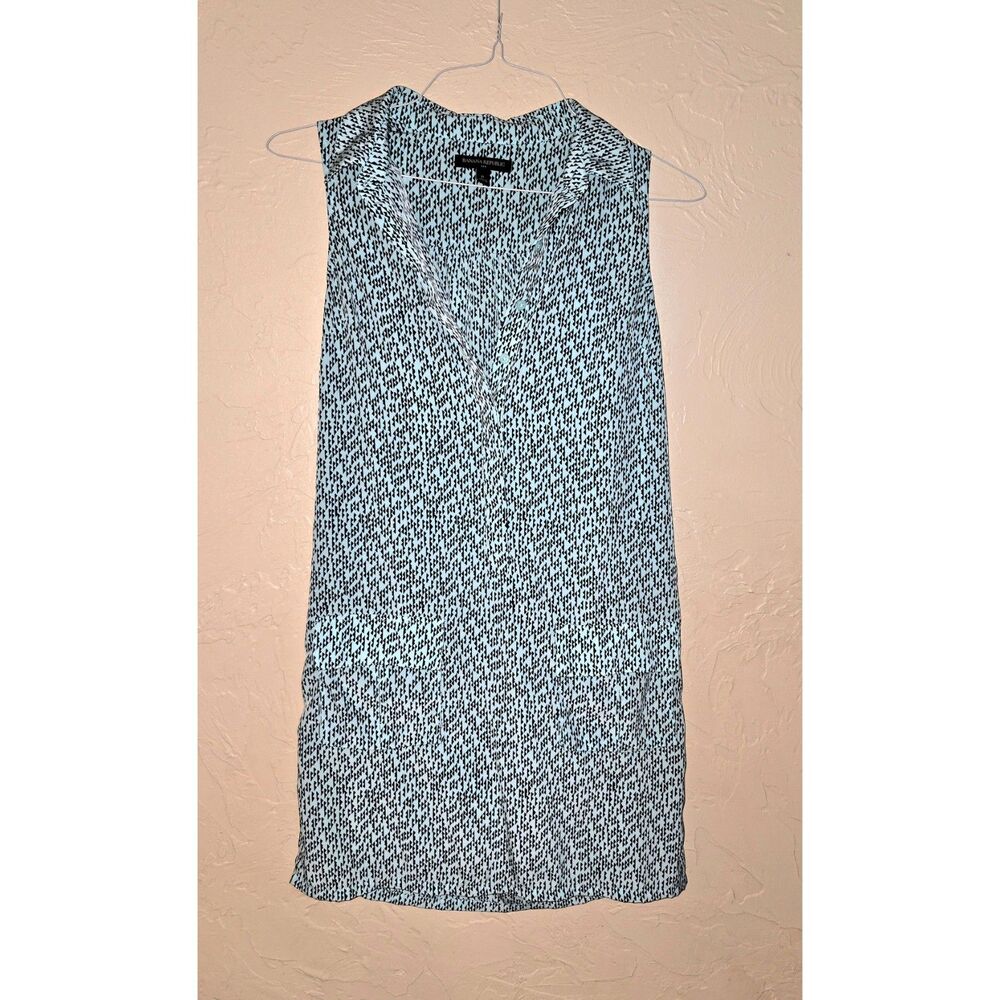 Banana Replublic Teal/Black Shirt Dress size 0